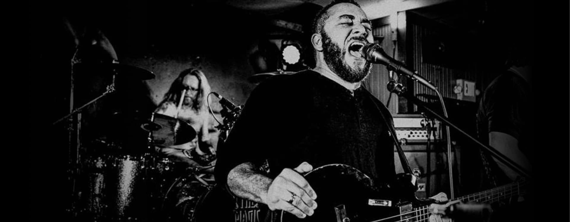 Live music concert with crowd